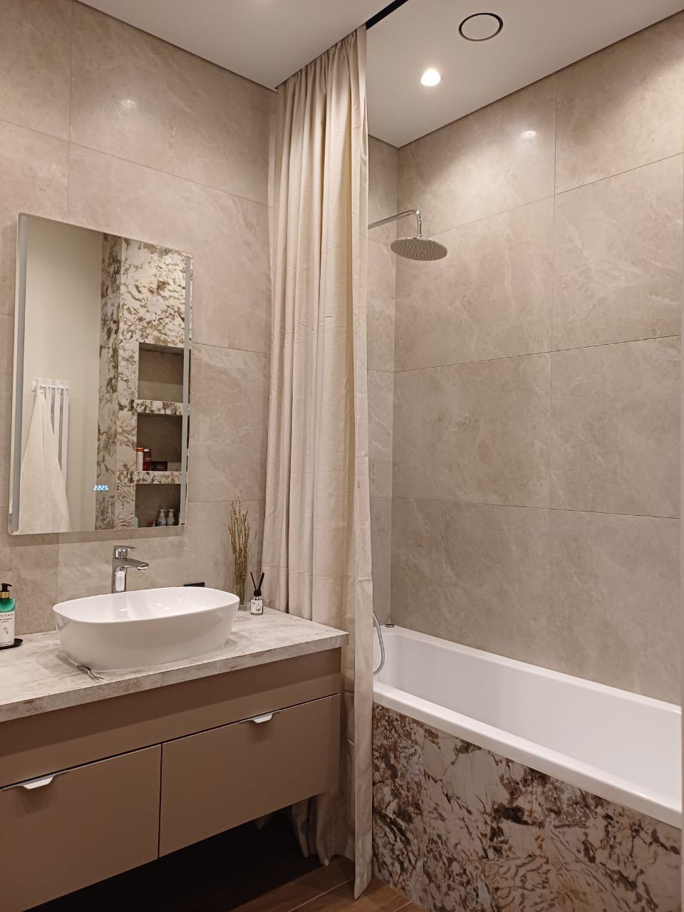 Ванная - элегантный интерьер