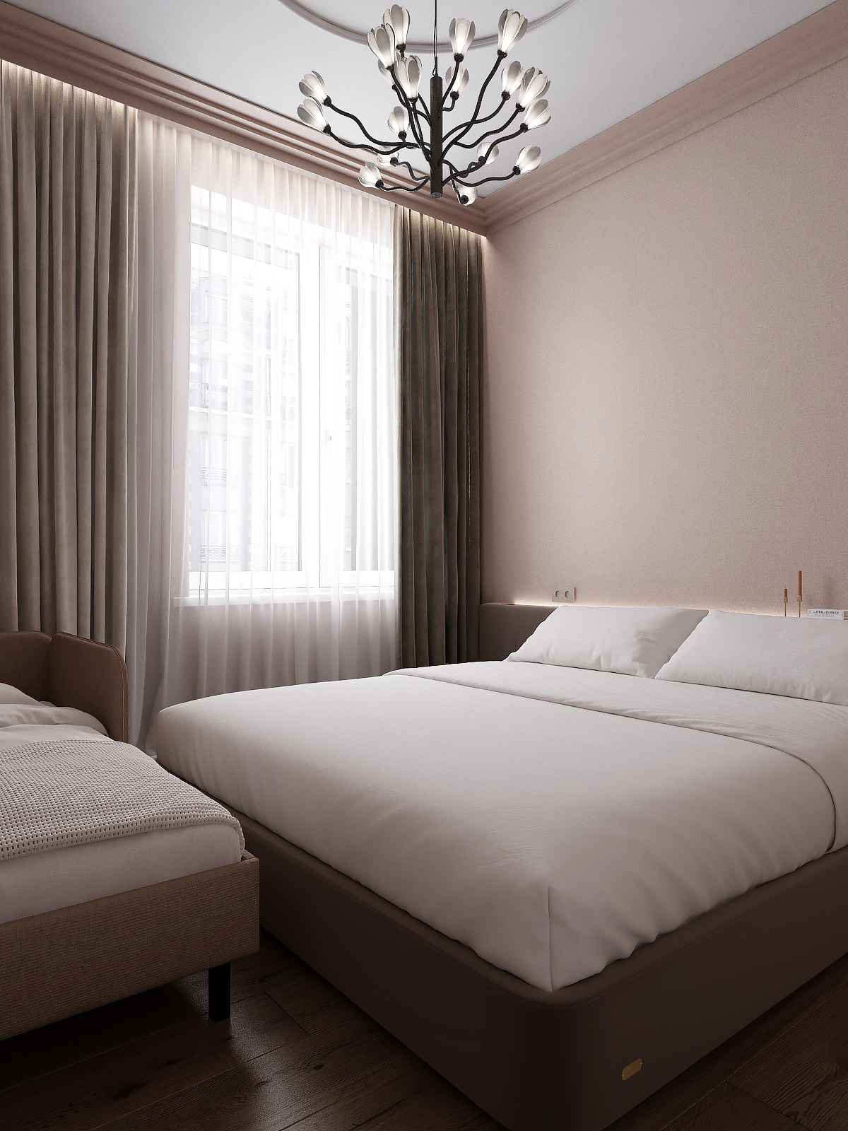 Спальная комната - уютное пространство