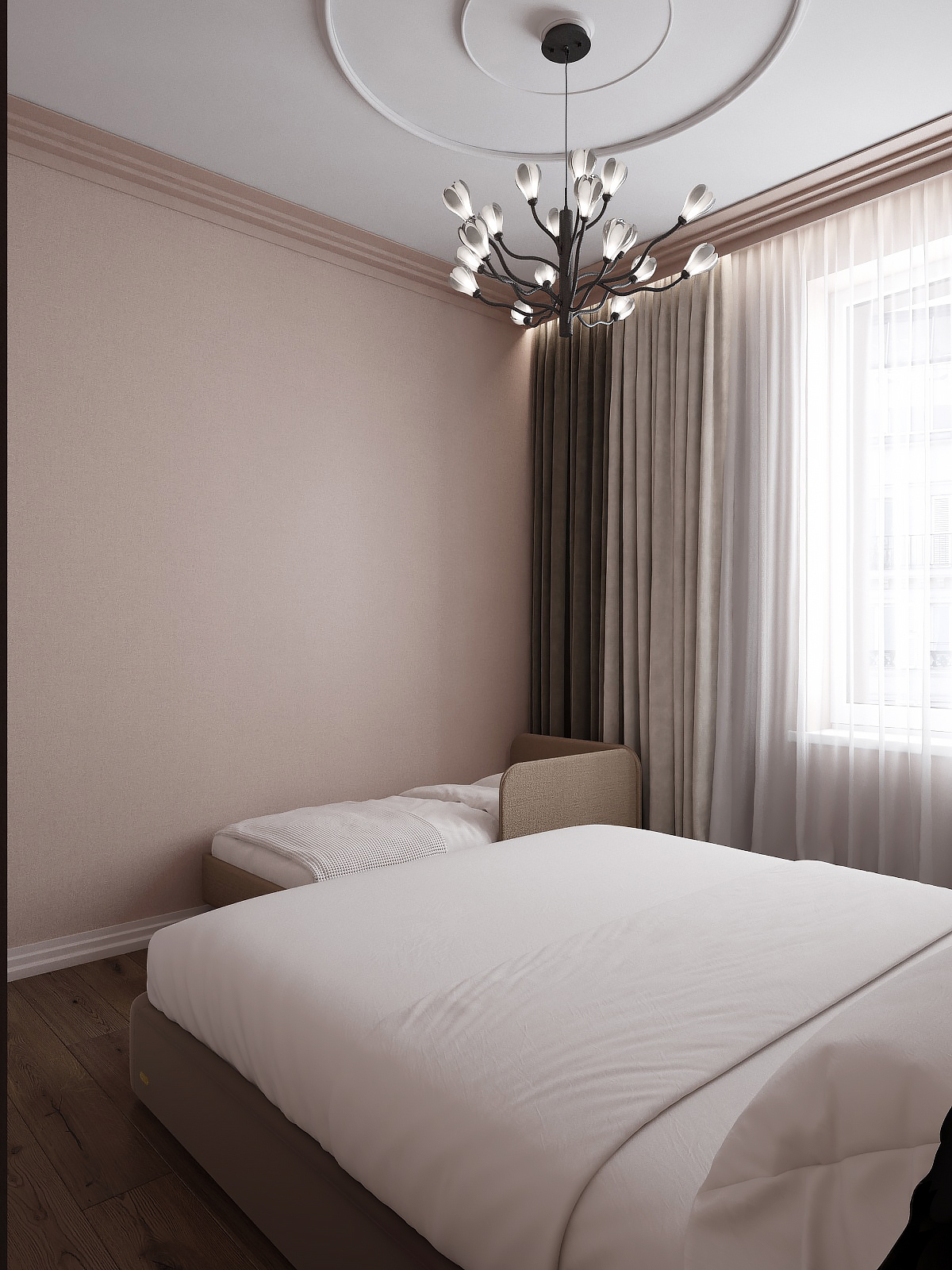 Спальная комната - современное решение