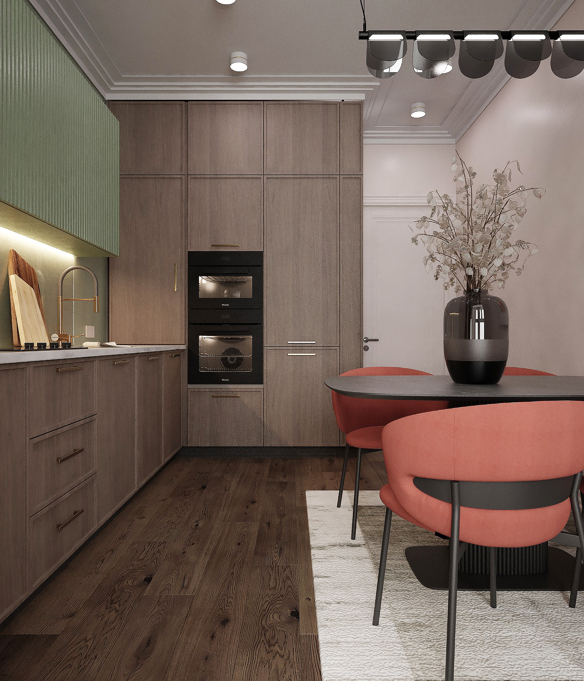 Кухня - стильный интерьер